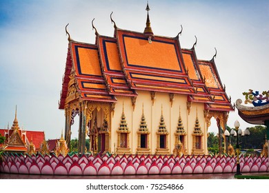 Temple, Ko Samui, Asia, Thailand