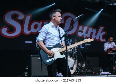 Temple Newsam Park , 4th September 2021, Frank Turner And The Sleeping Souls Perform Live At Slam Dunk Festival Leeds Uk. 