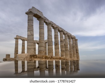 Temple Poseidon Cape Sounio Attica