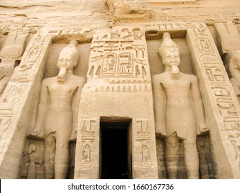 Temple Of Queen Nefertari, Abu Simbel, Egypt