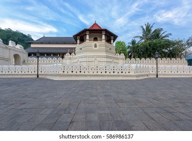 Temple Of The Sacred Tooth Relic At Kandy, Sri Lanka