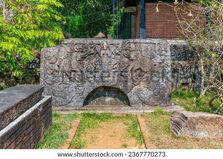 Temple of the sacred tooth relic in Kandy, Sri Lanka. Zdjęcia stock © 