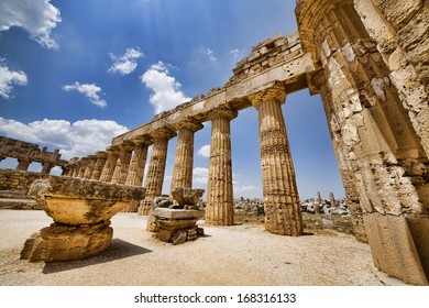 Temple At Selinunte