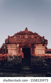 The Temple With The Setting Sun.