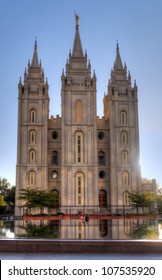 Temple Square In Salt Lake City