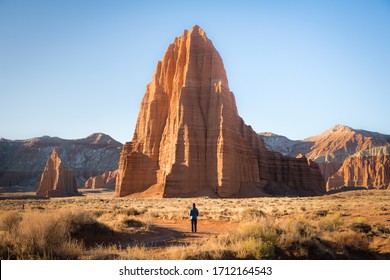 Temple of the Sun in Capitol Reef National Park - Powered by Shutterstock