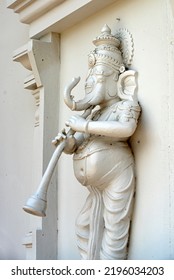 Temple, Texas, USA - JUNE, 2020: Statues From Hindu Temple Of Central Texas. A Place Where Devotion And Spirituality Come Together. The Biggest Ganesha Temple In The State Of Texas