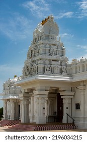 Temple, Texas, USA - JUNE, 2020: Hindu Temple Of Central Texas. A Place Where Devotion And Spirituality Come Together. The Biggest Ganesha Temple In The State Of Texas