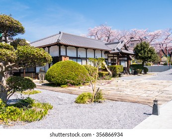 Temple In Yanaka, Tokyo, Japan