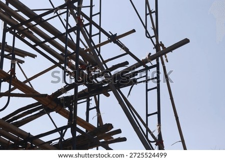Temporary Construction Framework , Architectural Support Structure