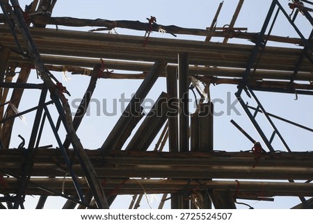 Temporary Construction Framework , Architectural Support Structure