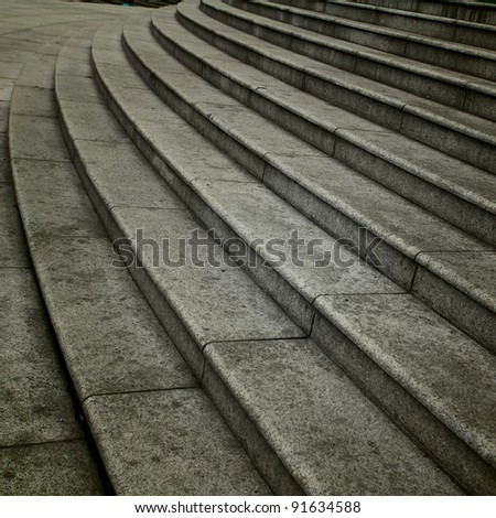 Similar – Foto Bild fluchtpunkte Treppe Stein