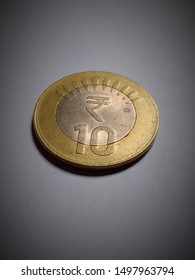 Ten Rupee Indian New Coin