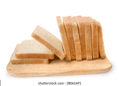 Similar Images, Stock Photos & Vectors of pile of toasted bread slices ...