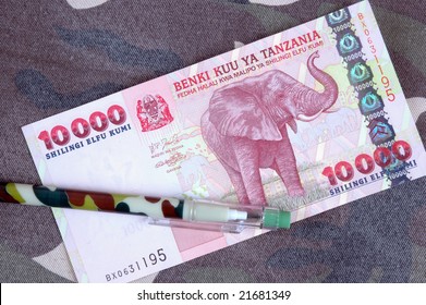 Ten Thousand Tanzania Shilling Bill