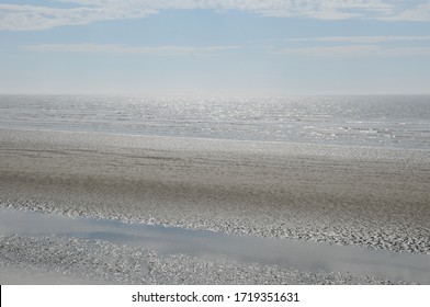 Tender Light By The Sea At The Loire Estuary In France