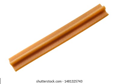 tendon sticks for gum massage in dogs isolated on white