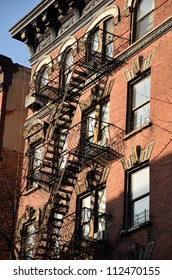 Tenement Building In New York City