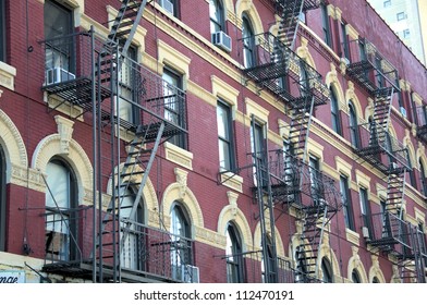 Tenement Building In New York City