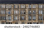 Tenement flats in poor housing area in Glasgow