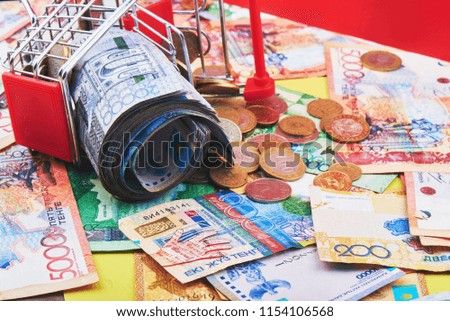 tenge kazakhstan money shopping