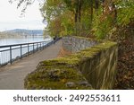 Tennesee riverwalk in Chattanooga by the river