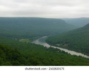 Tennessee River Gorge View From Above