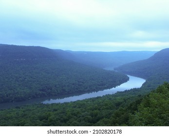 Tennessee River Gorge View From Above