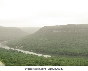 Tennessee River Gorge View From Above