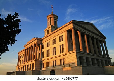 Tennessee State Capital In Nashville Tennessee