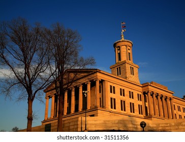 Tennessee State Capital In Nashville , Music City