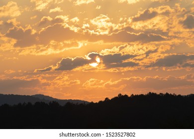 Tennessee Sunrise Cherokee National Forest 