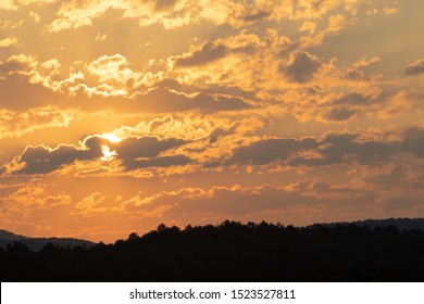 Tennessee Sunrise Cherokee National Forest 