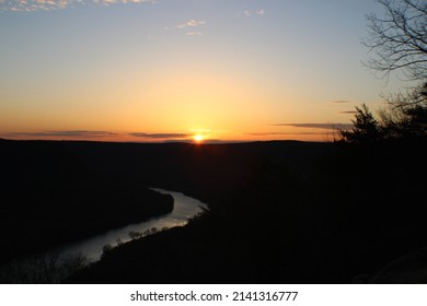 Tennessee Valley River Gorge  Sunset Taken From Signal Point Park, Signal Mountain, TN