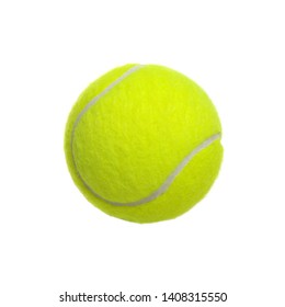  Tennis ball isolated on white background