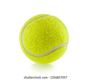 Tennis Ball Isolated White Background