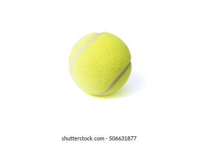 Tennis ball isolates on the white background - Powered by Shutterstock