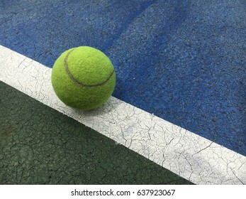 Tennis ball on the colorful background - Powered by Shutterstock