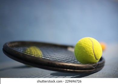 Tennis Ball And Racket