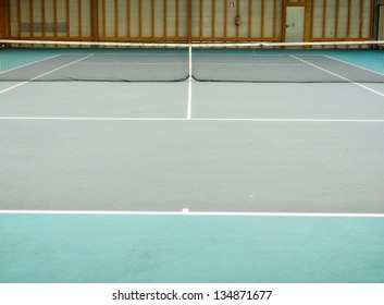 A tennis court