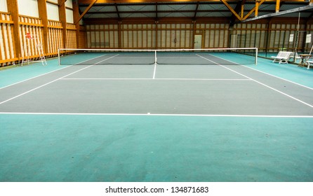 A tennis court