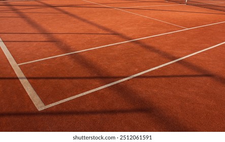 Tennis Court Abstract from above - Powered by Shutterstock