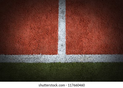 Tennis Court Grass Play Game Background Texture Pattern Line Sport Outdoor Match For Design