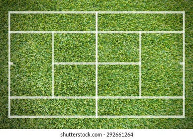 Tennis grass court