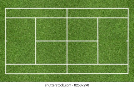 Tennis grass court
