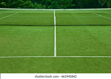 tennis grass court good for background