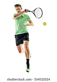 Tennis Player Man Isolated