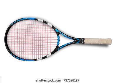 Tennis racket.