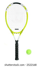Tennis Racquet And Ball