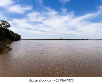 Tensaw River Delta Into Mobile Bay, Alabama